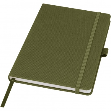 Logotrade promotional giveaways photo of: Honua A5 recycled paper notebook with recycled PET cover