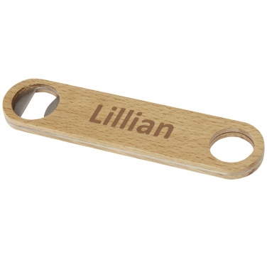 Logo trade promotional product photo of: Origina wooden bottle opener