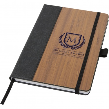 Logotrade advertising product image of: Note A5 bamboo notebook