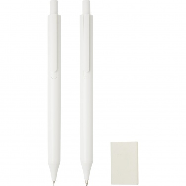 Logo trade promotional items image of: Salus anti-bacterial pen set