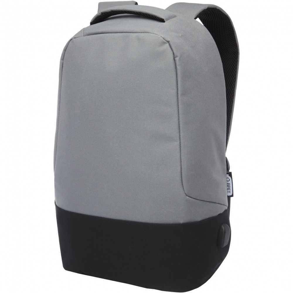 Logotrade promotional products photo of: Cover GRS RPET anti-theft backpack 18L