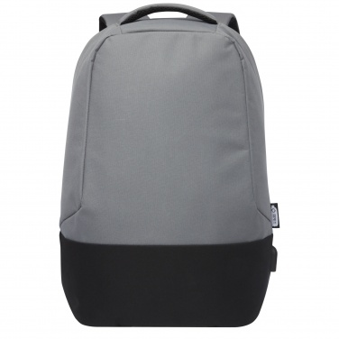 Logo trade promotional merchandise image of: Cover GRS RPET anti-theft backpack 18L