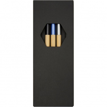 Logotrade corporate gift picture of: Kerf 3-piece bamboo pen set