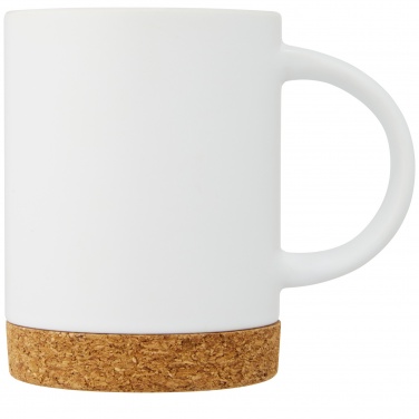 Logotrade promotional giveaways photo of: Neiva 425 ml ceramic mug with cork base
