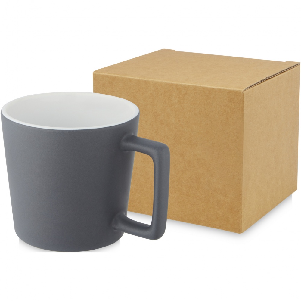 Logo trade promotional gifts image of: Cali 370 ml ceramic mug with matt finish