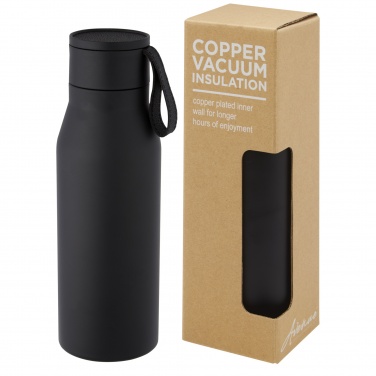 Logo trade promotional merchandise image of: Ljungan 500 ml copper vacuum insulated stainless steel bottle