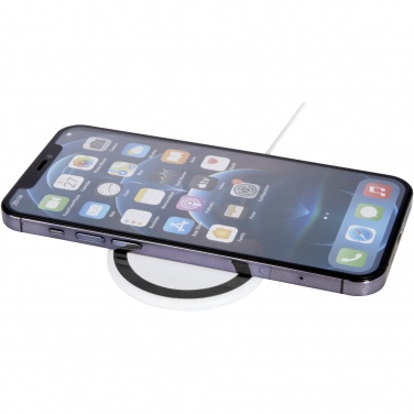 Logo trade corporate gifts picture of: Peak 10W magnetic wireless charging pad
