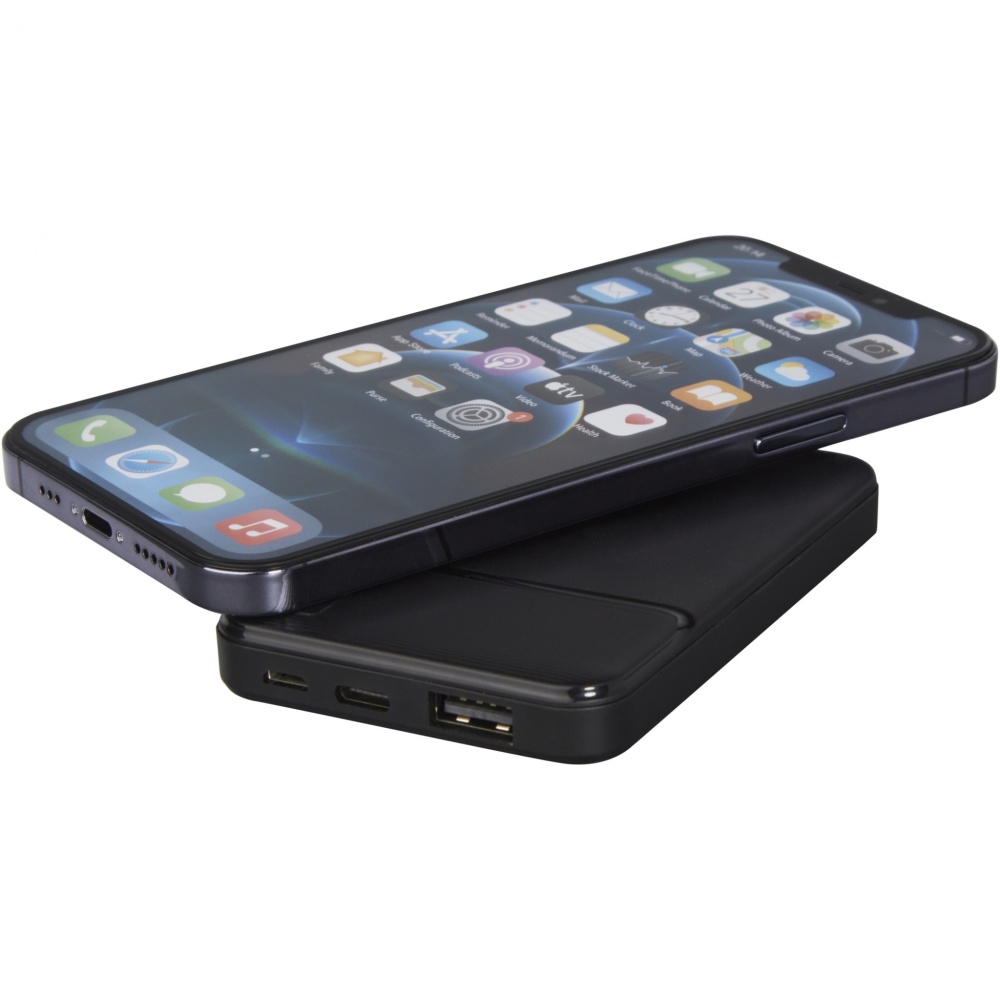 Logo trade promotional items picture of: Loop 5000 mAh recycled plastic power bank