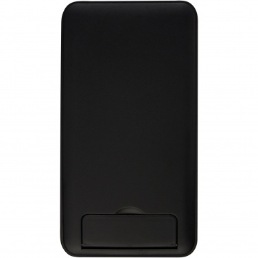 Logotrade promotional products photo of: Loop 10W recycled plastic wireless charging pad with phone stand