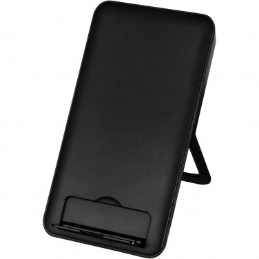Logotrade promotional product picture of: Loop 10W recycled plastic wireless charging pad with phone stand
