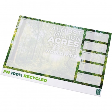 Logo trade promotional products picture of: Desk-Mate® A3 recycled notepad