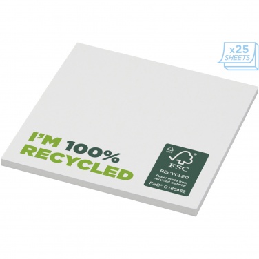 Logotrade promotional item image of: Sticky-Mate® recycled sticky notes 75 x 75 mm