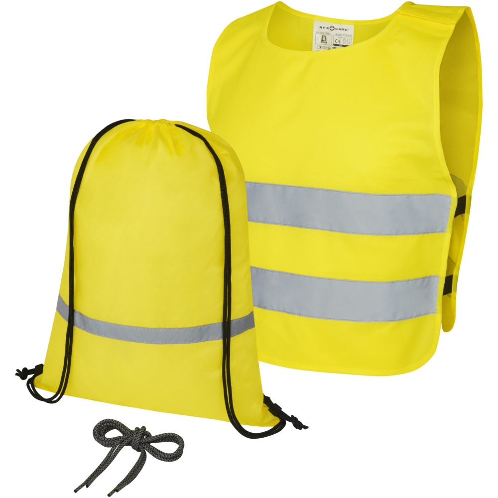 Logo trade promotional giveaways image of: RFX™ Ingeborg safety and visibility set for childeren 7-12 years