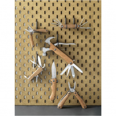 Logotrade promotional gift image of: Anderson 12-function medium wooden multi-tool