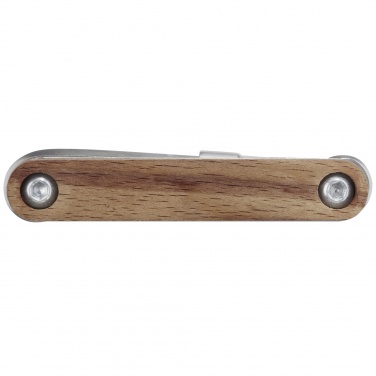Logo trade business gift photo of: Fixie 8-function wooden bicycle multi-tool