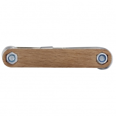 Logo trade business gift photo of: Fixie 8-function wooden bicycle multi-tool