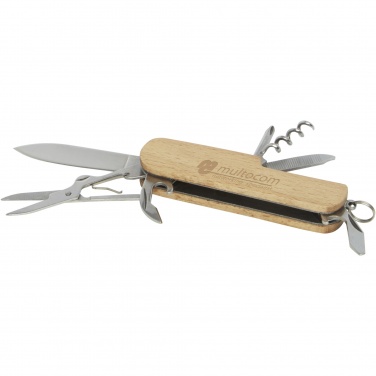 Logotrade corporate gift picture of: Richard 7-function wooden pocket knife