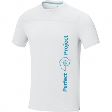 Logo trade promotional merchandise photo of: Borax short sleeve men's GRS recycled cool fit t-shirt