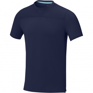 Logo trade promotional merchandise image of: Borax short sleeve men's GRS recycled cool fit t-shirt