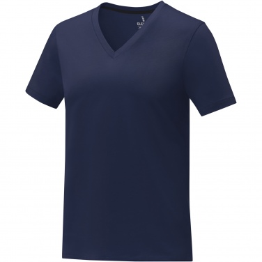 Logotrade advertising product image of: Somoto short sleeve women's V-neck t-shirt 