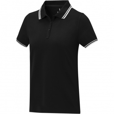 Logotrade promotional item image of: Amarago short sleeve women's tipping polo