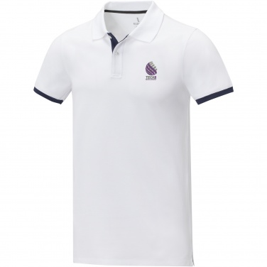 Logotrade promotional item picture of: Morgan short sleeve men's duotone polo