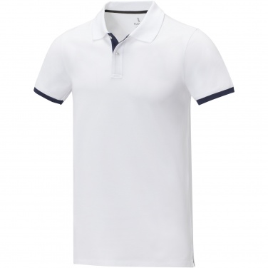 Logo trade promotional merchandise image of: Morgan short sleeve men's duotone polo