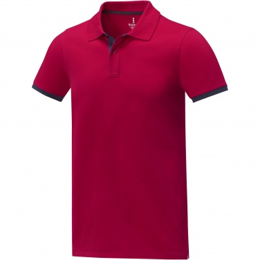 Logotrade advertising product picture of: Morgan short sleeve men's duotone polo