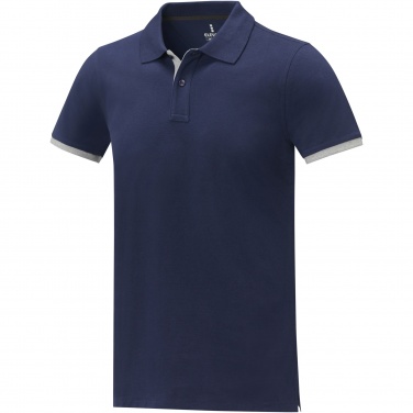 Logotrade promotional gift image of: Morgan short sleeve men's duotone polo