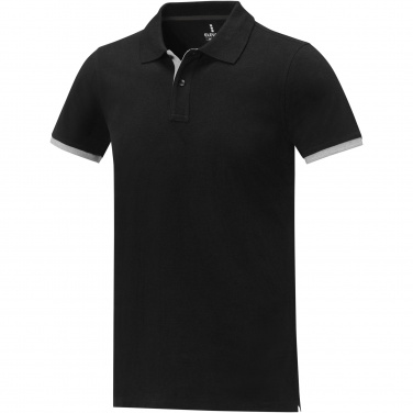 Logotrade promotional merchandise picture of: Morgan short sleeve men's duotone polo