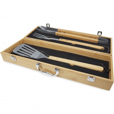 Logo trade promotional giveaway photo of: Assadus 3-piece BBQ set