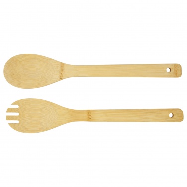 Logotrade corporate gift picture of: Argulls bamboo salad bowl and tools