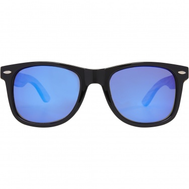 Logotrade promotional giveaways photo of: Hiru rPET/wood mirrored polarized sunglasses in gift box
