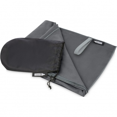 Logotrade promotional gift image of: Pieter recycled PET ultra lightweight and quick dry towel 130 x 80 cm