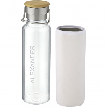 Logotrade promotional product image of: Thor 660 ml glass bottle with neoprene sleeve