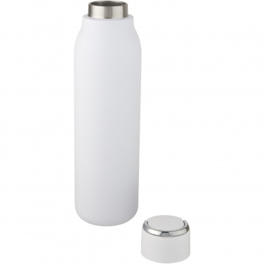Logo trade promotional products image of: Marka 600 ml copper vacuum insulated bottle with metal loop