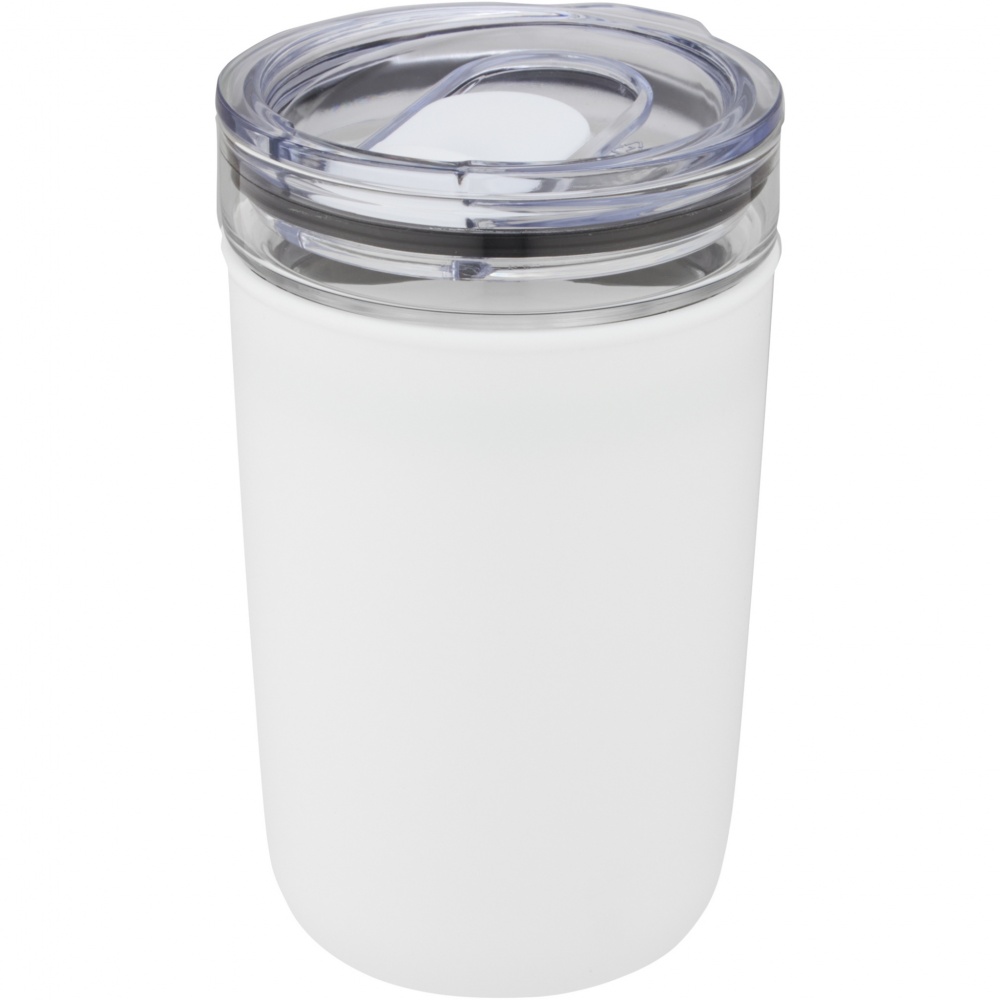 Logotrade promotional product picture of: Bello 420 ml glass tumbler with recycled plastic outer wall