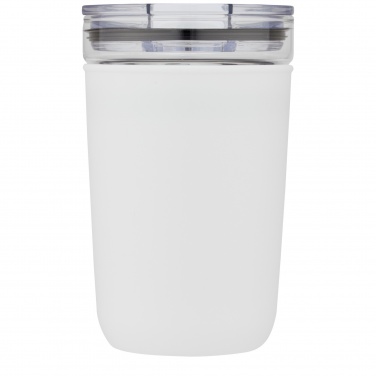 Logo trade promotional gifts image of: Bello 420 ml glass tumbler with recycled plastic outer wall