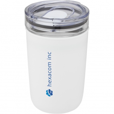 Logo trade corporate gifts picture of: Bello 420 ml glass tumbler with recycled plastic outer wall