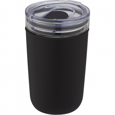 Logo trade promotional products image of: Bello 420 ml glass tumbler with recycled plastic outer wall