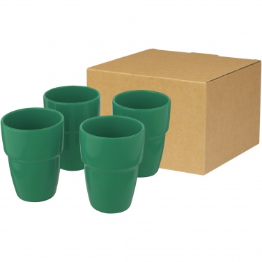 Logo trade promotional items picture of: Staki 4-piece 280 ml stackable mug gift set