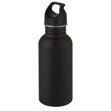 Logo trade promotional products picture of: Luca 500 ml stainless steel water bottle