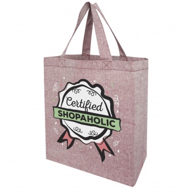 Logotrade promotional giveaway picture of: Pheebs 150 g/m² recycled gusset tote bag 13L