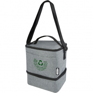 Logo trade promotional gift photo of: Tundra 9-can GRS RPET lunch cooler bag 9L