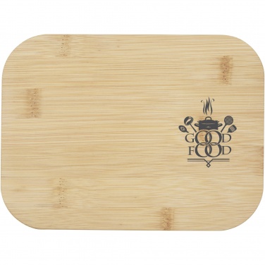 Logotrade promotional items photo of: Roby glass lunch box with bamboo lid