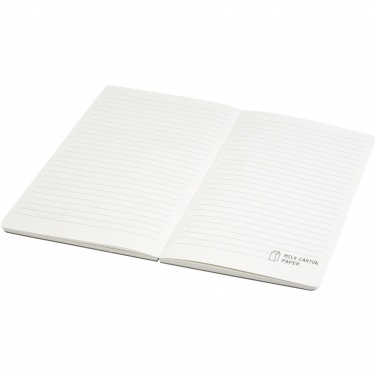 Logotrade promotional merchandise image of: Dairy Dream A5 size reference recycled milk cartons spineless notebook