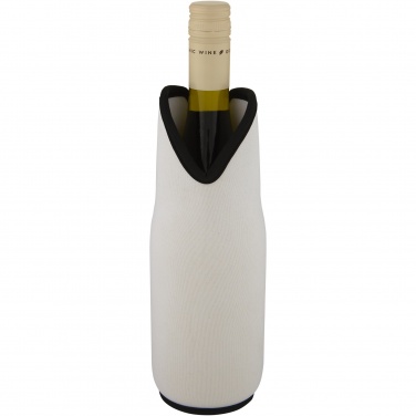 Logo trade business gift photo of: Noun recycled neoprene wine sleeve holder