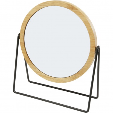 Logotrade promotional item picture of: Hyrra bamboo standing mirror