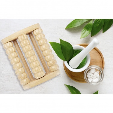 Logotrade promotional gift picture of: Venis bamboo foot massager