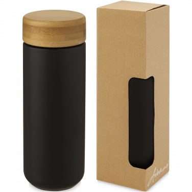 Logotrade promotional merchandise photo of: Lumi 300 ml ceramic tumbler with bamboo lid